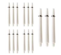 HRLORK 15 Packs Darts Shafts Darts Stems 45MM Nylon Polycarbonate Shafts Multiple Stems Professional Darts Accessories 2BA Shaft -Black