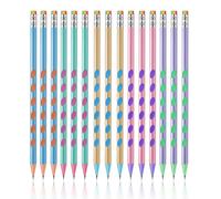 HRLORK 15 PCS HB Pencils with Eraser 5 colors Pencils for Drawing Sketching Writing School Home-Style 03