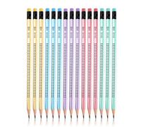 HRLORK 15 PCS HB Pencils with Eraser 5 colors Pencils for Drawing Sketching Writing School Kids Home-Style 01