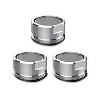 HRLORK 3 Packs Tap Aerator Faucet Filter 24mm Faucet Adapter with Gasket Anti Splash Replacement Attachment for Bathroom Kitchen