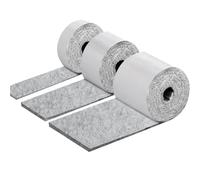 HRLORK 3 Pcs Furniture Pads Floor Protectors 1M x 3 Self-Adhesive Light Grey Felt Pads for Furniture Feet Anti-scratches Reduce Noise Furniture for Table Chair Desk Sofa Bed