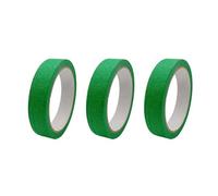 HRLORK 3 Rolls Green Low Tack Masking Tape - Writable Painters Tape, 20mm x 20m Professional Decorators Tape for Indoor Painting, Renovation & Home Decoratio