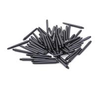HRLORK Darts Stems 100 Packs Nylon Polycarbonate Darts Shafts Black Darts Shafts