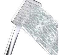 HRLORK Shower Head High Pressure Showerhead with 6 Modes Adjustable Spray Handheld Shower Head Universal Showerhead Replacement Bathroom Accessory