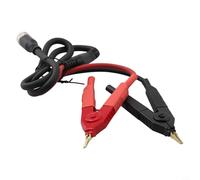 HRM-10 Internal Resistance Meter 0-100V DC 0-200Ω Battery Tester with TFT Color Screen Kelvin 4-Wire Probe Data Export for Lithium Battery Pack Analysis(B)