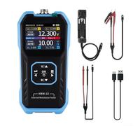 HRM-10 Internal Resistance Meter 0-100V DC 0-200Ω Battery Tester with TFT Color Screen Kelvin 4-Wire Probe Data Export for Lithium Battery Pack Analysis(E)