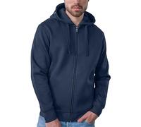 HRM Men's 707 Hooded Sweatshirt, Navy, M