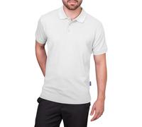 HRM Men's Heavy M Polo Shirt, White, 5XL