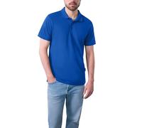 HRM Men's Heavy Performance M Polo Shirt, Royal Blue, S