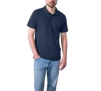 HRM Men's Heavy Performance Polo I Premium Polo Shirt Men I Basic Polo Shirt Washable up to 60°C I Sustainable Men's Clothing I Workwear, Navy, M