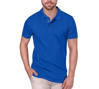 HRM Men's Heavy Stretch M Polo Shirt, Blue (Royal Blue 05-Royal Blue), L