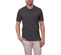 HRM Men's Luxury Fair4All - Colourfast Stretch Pique Polo Shirt - 95/5 Cotton, Grey (Dark Grey 6), XXXX-Large