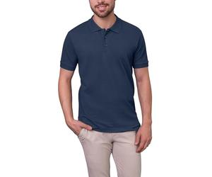 HRM Men's Luxury Stretch M Polo Shirt, Blue (Navy 4), XL