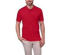 HRM Men's Luxury Stretch M Polo Shirt, Red (Red 3), XXXX-Large