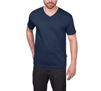 HRM Men's Luxury V M T-Shirt, Navy, S