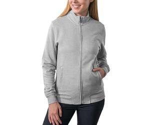 HRM Women's 1002 Hooded Sweatshirt, Grey Melange, M
