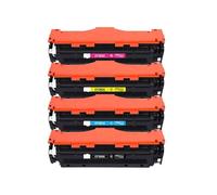 HRNJX Toner Cartridge Set 4 PK CF380A Compatible With 312A Color Pro MFP M476dn M476nw