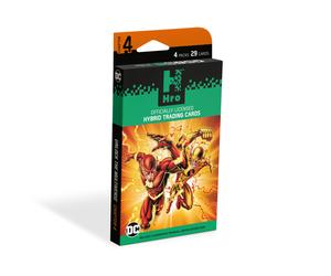 Hro | DC Chapter 4 Hybrid Trading Cards Collection: 4-Pack Premium Booster Box, 29 Cards