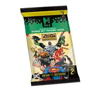 HRO DC Comics Unlock The Multiverse Chapter 2: Flowpack, Hybrid NFT, 7 Trading Cards Pack, pack of 1