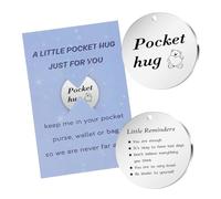 Hroanc Inspirational Gifts for Women Pocket Hug Birthday Gifts for Women Men Best Friend Graduation Gifts Positive Gifts You Are Amazing Gifts Keyring Gift Ideas for Birthday Christmas Graduation