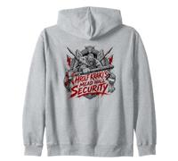 Hrolf Kraki's Mead Hall Security Viking Guard Zip Hoodie