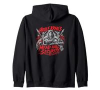 Hrolf Krakis Mead Hall Security Viking Norse Zip Hoodie