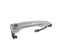 HRQCTIM Chrome Front Rear Outer Door Handle Cover Cap Lid Smart Key Button for Hyundai for Tucson 2016 2017 2018 2019(Front Left Handle)