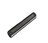 HRQCTIM For Chevy C1500 C2500 For Tahoe For GMC C1500 C2500 For Yukon Car LED Third 3rd Brake Light Red/White Tail Lamp Stop Light Car Third Brake Lights(Smoked Lens)