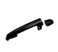 HRQCTIM for Hyundai for Sonata 2006 2007 2008 2009 2010 2.4L 3.3L 1/2/4 Pcs Black/Chrome Exterior Car Door Handle (Rear Side Black)