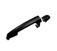 HRQCTIM for Hyundai for Sonata 2006 2007 2008 2009 2010 2.4L 3.3L 1/2/4 Pcs Black/Chrome Exterior Car Door Handle (Front Right Black)
