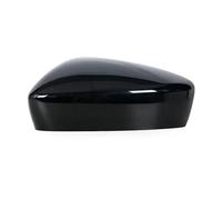 HRQCTIM For Mazda 3 Axela M3 2017 2018 2019 Rearview Mirror Cover Lid Car Wing Door Side Mirror Cap Shell House Auto Parts(Black left)