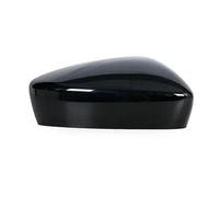 HRQCTIM For Mazda 3 Axela M3 2017 2018 2019 Rearview Mirror Cover Lid Car Wing Door Side Mirror Cap Shell House Auto Parts(Black right)