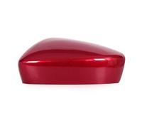 HRQCTIM For Mazda 3 Axela M3 2017 2018 2019 Rearview Mirror Cover Lid Car Wing Door Side Mirror Cap Shell House Auto Parts(Red left)
