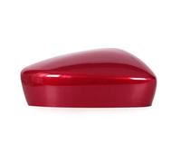 HRQCTIM For Mazda 3 Axela M3 2017 2018 2019 Rearview Mirror Cover Lid Car Wing Door Side Mirror Cap Shell House Auto Parts(Red right)