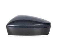 HRQCTIM For Mazda 3 Axela M3 2017 2018 2019 Rearview Mirror Cover Lid Car Wing Door Side Mirror Cap Shell House Auto Parts(Gray left)