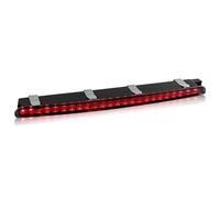 HRQCTIM For Mercedes For Benz C230/240/280/320/350/32 AMG/55 AMG (W202 W203) 2001-2007 LED Third Rear Brake Light Tail Lamp 2038201456 Car Third Brake Lights(1PC Black Lens)