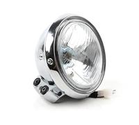 HRQCTIM For Rebel CMX CA 250 CA250 For Magna 250 750 For Steed 400 600 Motorcycle Chrome Round Headlight 12V Head Lamp Motorbike Headlights