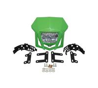 HRQCTIM For SUZUKI DRZ RMZ RM 85 125 250 Dirt Bike Headlamp Universal Motorcycle Headlight Fairing Motorbike Headlights(Green)