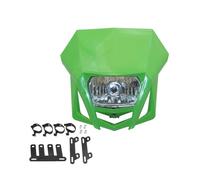 HRQCTIM For SUZUKI DRZ RMZ RM 85 125 250 Motorcycle Headlight Dirt Bike Head Lamp Motocross Headlamp Motorbike Headlights(Green)