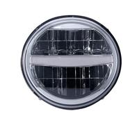 HRQCTIM For Vespa GTS 300 2019 2020 2021 Motorcycle Headlamp Assembly Motorcycle Chrome LED Headlight Motorbike Headlights