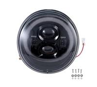 HRQCTIM For Vespa GTS 300 Before 2018 Motorcycle Black LED Headlight Headlamp Assembly Motorbike Headlights