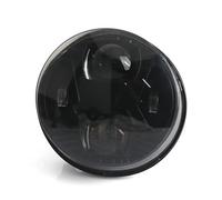 HRQCTIM For Vespa GTS300 GTS 300 Motorcycle Led Headlight Round Head Light Motorcycle Headlamp Assembly Motorbike Headlights(Black)