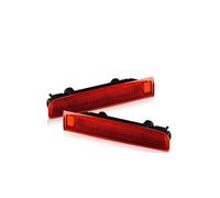 HRQCTIM For VW T5 For Transporter/Caravelle/Multivan MK V (Wing/Barn Door Models Only) 2003-2015 LED High Mount 3rd Brake Light Car Third Brake Lights(2pcs RED Lens)
