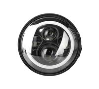 HRQCTIM For Y&amaha XJR 400 1200 1300 7.5" Inc Motorcycle LED Headlight Motorcycle Front Headlight Motorbike Headlights(A)