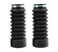 HRQCTIM Motorcycle Shock Damper For Triumph T100 For Hinkley For Bonneville 2001-2013 Motorcycle Fork Gaiters Black Rubber Protection Dust Cover