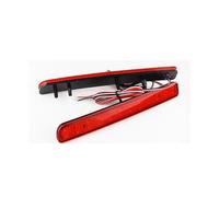 HRQCTIM Rear Bumper Reflector LED Brake Light For R&ange R&over Sport L320 For Discovery 3 4 Lamp Tail Smoke Black/RED Lens Car Third Brake Lights(2pcs Smoke LENS)