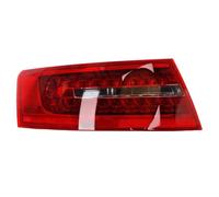 HRQCTIM Rear Tail Light For A6 C6 S6 Quattro RS6 Saloon Sedan 2009 2010 2011 Car Tail Lamp Stop Light Turn Signal Lamp 4F5945095J 4F5945096J Auto Parts(Outside-Left)