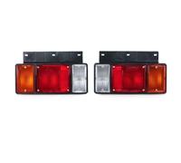 HRQCTIM Rear Tail Light For Isuzu For NPR ELF NKR NHR NLR 1987-2022 Truck Rear Bumper Tail Parking Brake Light Warming Signal Reflector Lamp 12V Auto Parts(Left and Right)