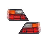 HRQCTIM Rear Tail Light For Mercedes For Benz W124 E Class 1986 1987 1988 1989 1990 1991 1992 1993 1994 1995 Rear Stop Tail Light Brake Signal Lamp Tail Light Auto Parts(1 pair Yellow)