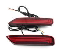 HRQCTIM Rear Tail Light For Mitsubishi For Xpander 2022 2023 For Xpander Cross 2019-2021 Car Rear Bumper Reflector Light Brake Turn Signal Light Indicator Auto Parts(Red)